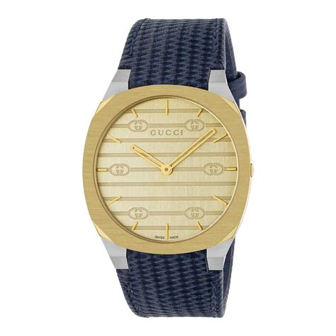 gucci 25h watch gold|Gucci 25h watch 38mm.